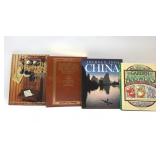 4 hardcover coffee table books