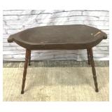 Amazing Primitive large dough bowl table