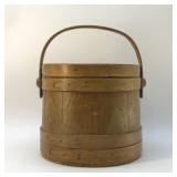 Antique FIRKIN SUGAR BUCKET 9
