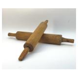 2 ANTIQUE ROLLING PINS 17