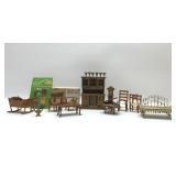 VTG dollhouse furniture