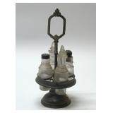 ANTIQUE MINIATURE CASTER SET