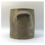 EARLY JD CRAVEN POTTERY CROCK 8