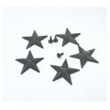 5 METAL MINI STARS