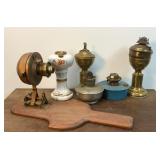 Antique oil lamp Bases/Parts