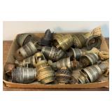 Antique oil lamp burners