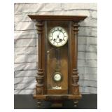 Antique Gustov Becker regulator clock