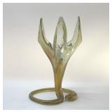 Art Glass Abstract Vase 12