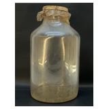 Huge glass Pickle jar 18.5