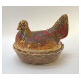 JEC CRAVEN HEN ON A NEST