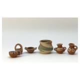 Miniature souvenir pottery