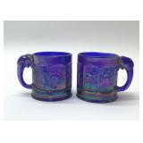 Imperial glass Aurora, Jules nursery rhyme cups