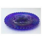 Imperial Glass windmill carnival plate