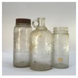3 White House vinegar jars 8