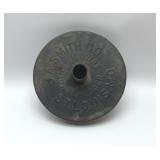 Antique JA Smith Co Brooder Lamp Tin