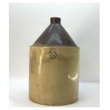 5 GALLON ANTIQUE POTTERY JUG