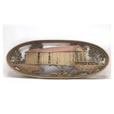 VTG Burwood 3D COVERED BRIDGE WALL HANGING