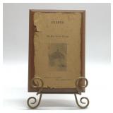 Decoupage Peter Craven page from a book