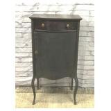 Antique music cabinet with Records