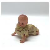 VTG wind up crawling baby, works 5