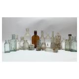 Antique medicine bottles