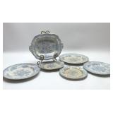 C. 1860 WEDGWOOD ASIATIC PHEASANTS CHINA