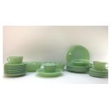 VTG JADEITE FIRE KING 35 PCS