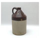 Antique 1 gallon stoneware whiskey jug