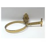 VTG Aladdin Brass plated oil Lamp Wall Bracket