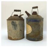2 Antique gas cans 10
