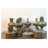 Antique Oil Lamp Bases/Parts