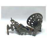 2 Antique oil lamp hanging brackets 11
