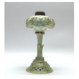 Antique porcelain Victorian oil lamp Base 10