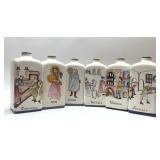 DERUTA CASSETTA ITALIAN VASES  SET