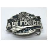 United States Air Force pewter belt buckle