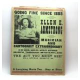 ELLEN ARMSTRONG MAGICIAN POSTER 1889
