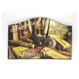 American sportsman fishing club sign