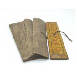 Ancient  Asian Palm Leaf Manuscript