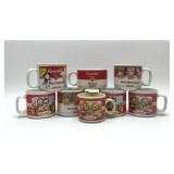 8 Campbell Soup kids soup mugs 3.5