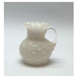 Fenton coin guard French mini vase