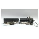 PAIR OF Sony cardoid microphones F98