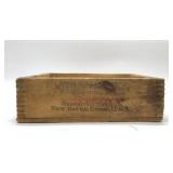 Winchester arms wood crate