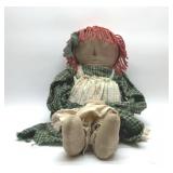 Primitive style raggedy Ann 32 inches