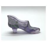 FENTON 95TH ANNIVERSARY LILAC SLIPPER