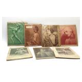 Antique Flapper photos, burlesque dancer