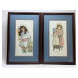 2 R MORGAN FRAMED PRINTS