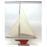 Lg POND YACHT MODEL SLOOP SHIP