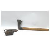 VTG VIKING STYLE BEARDED AXE WITH SHEATH