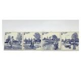 4 Schoonhoven Holland Delft Tiles