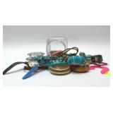 JAR FULL OF COSTUME JEWELRY